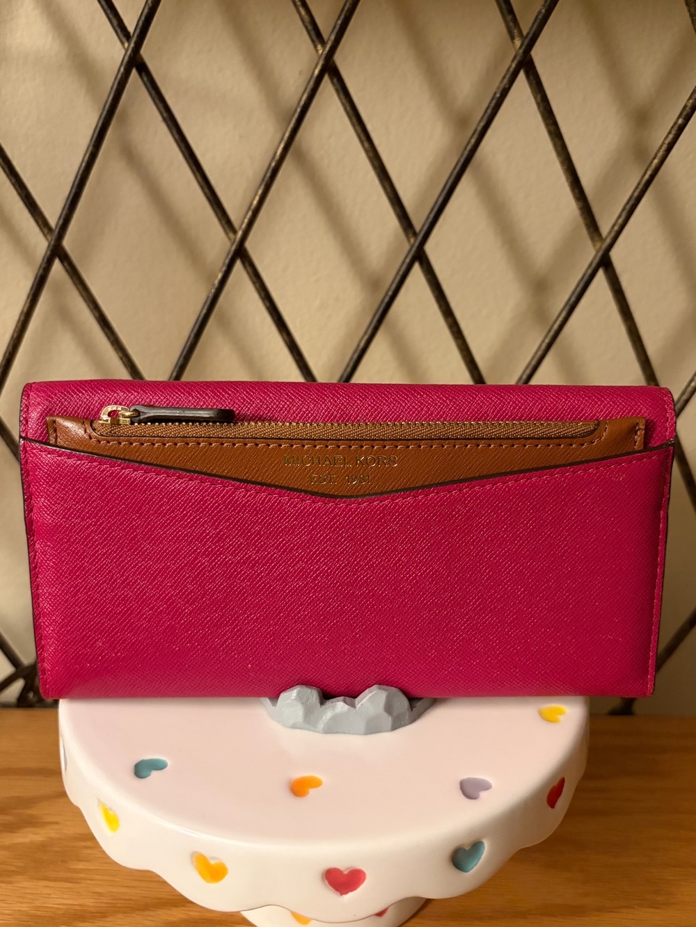 Michael Kors Color Block Wallet Nwot - Picture 2 of 9